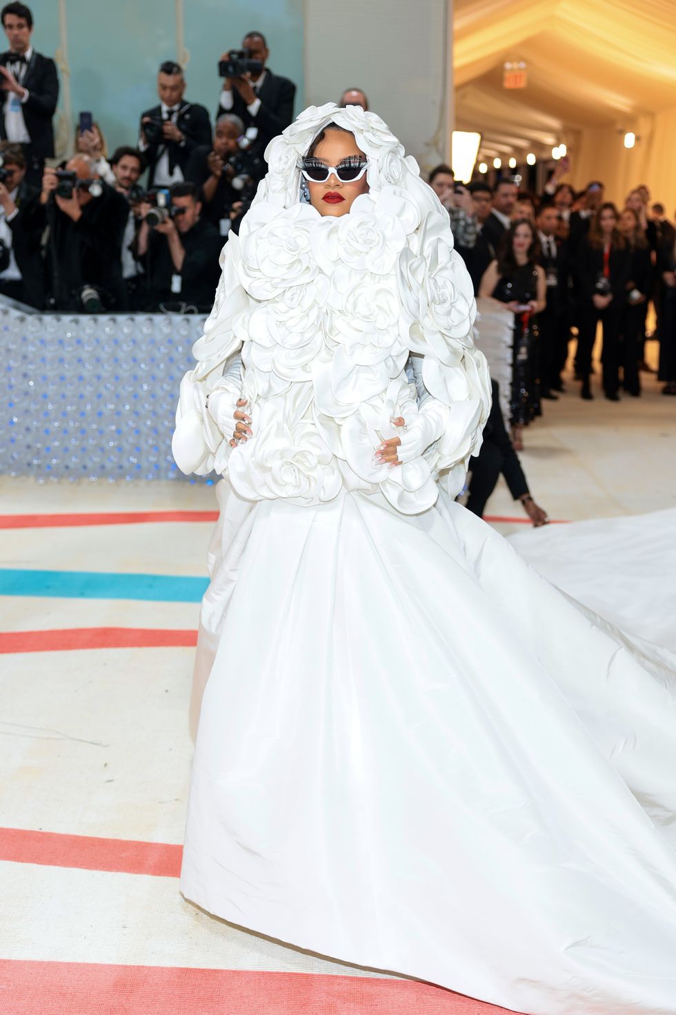 Rihanna Reveals Baby No. 3 At The Met Gala 2023 Rihanna Reveals Baby No. 3 At The Met Gala 2023