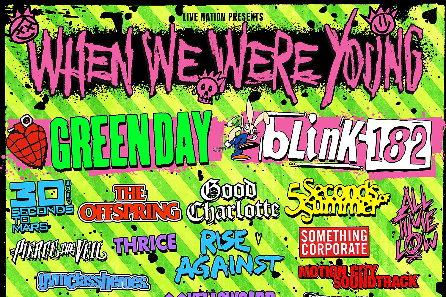 Riot Fest 2025 Lineup: Green Day, Blink-182, And Weird Al Yankovic Lead The Charge Riot Fest 2025 Lineup: Green Day, Blink-182, And Weird Al Yankovic Lead The Charge