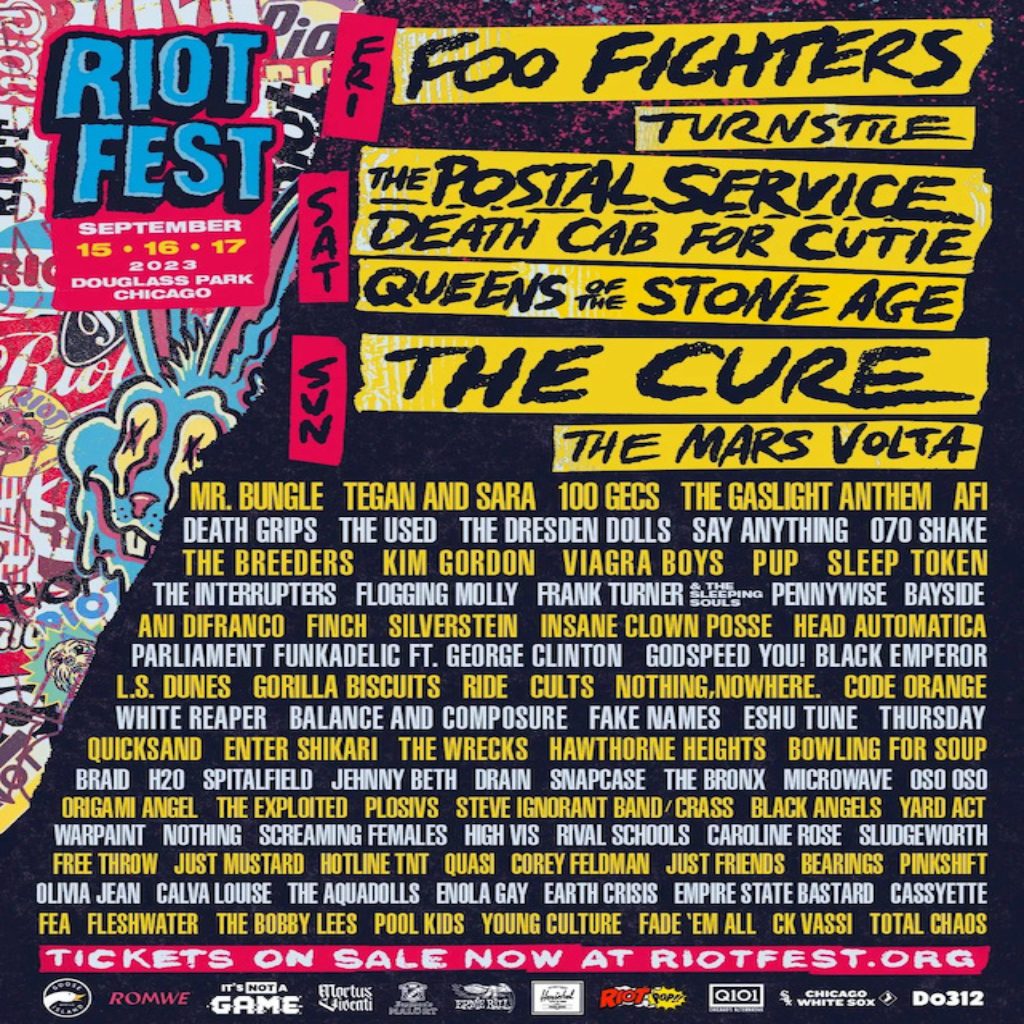 Riot Fest Announces 2025 Lineup Featuring Green Day And Weezer Riot Fest Announces 2025 Lineup Featuring Green Day And Weezer
