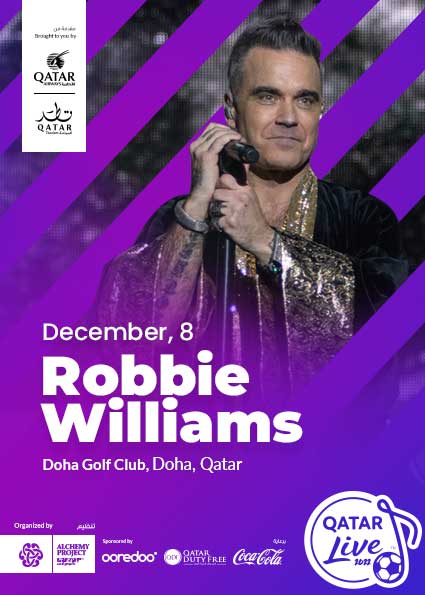 Robbie Williams Christens Cruise Ship With Malaga Concert Robbie Williams Christens Cruise Ship With Malaga Concert