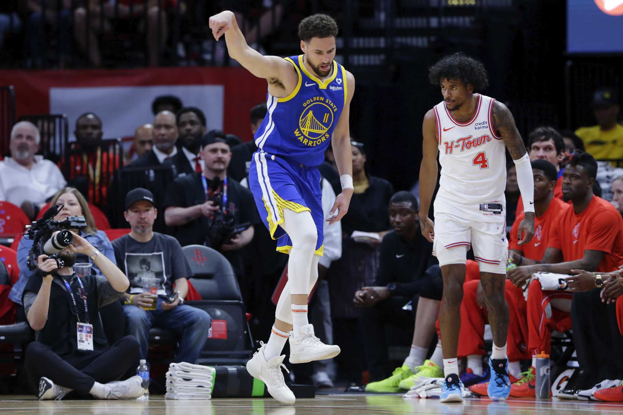 Rockets Fall To Warriors, Trail 3-1 In Series Rockets Fall To Warriors, Trail 3-1 In Series