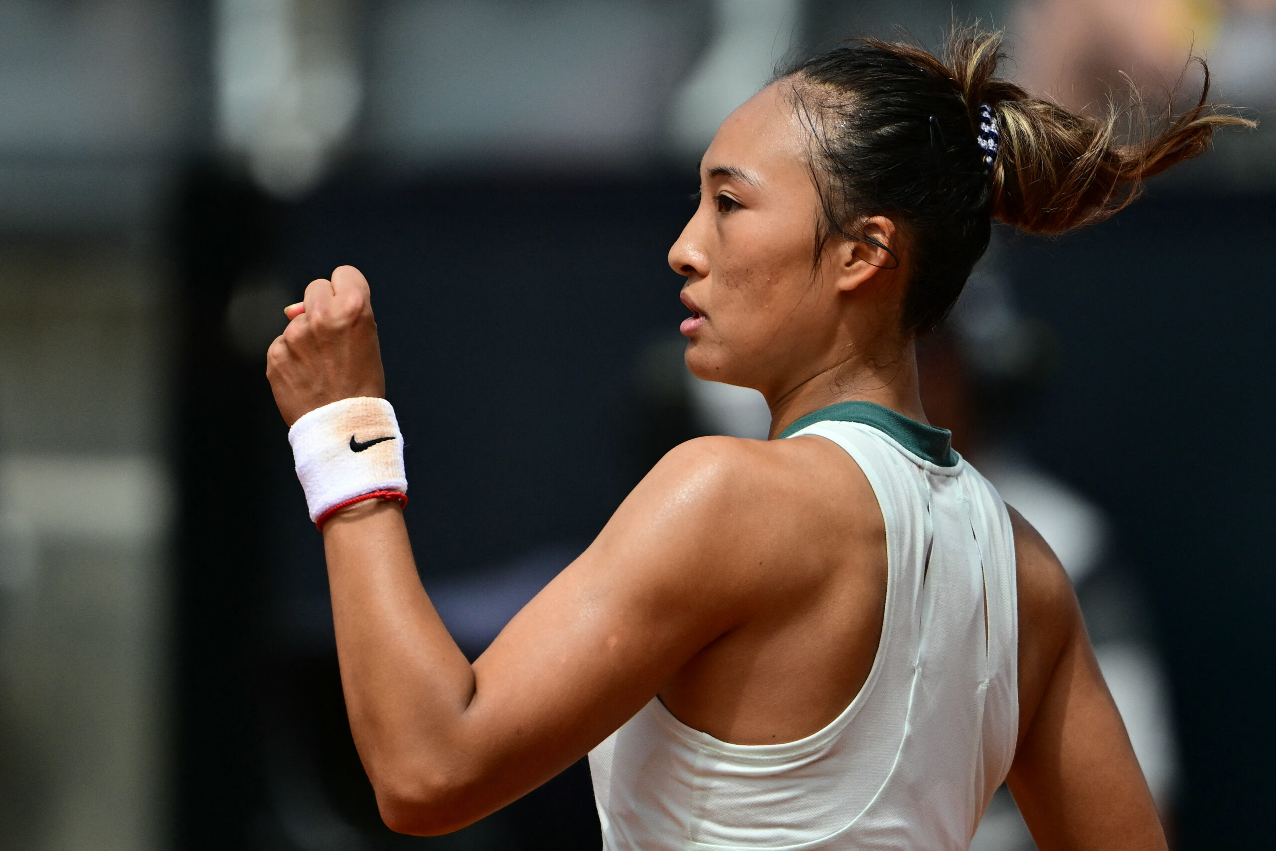 Rome Masters: Zheng Through To Last 16 After Frech Win Rome Masters: Zheng Through To Last 16 After Frech Win