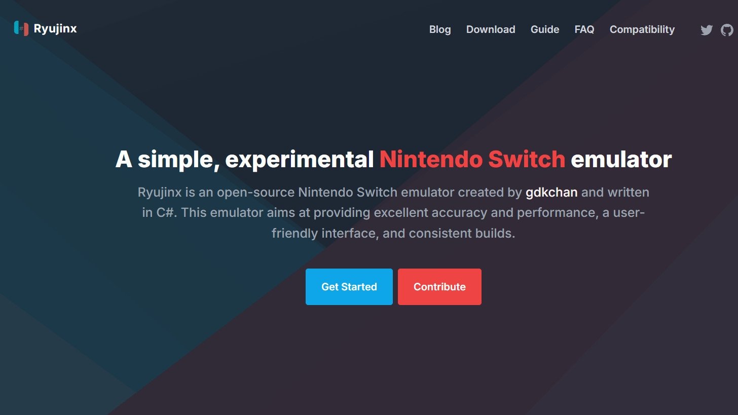Ryujinx Switch Emulator Development Ends After Nintendo Intervention Ryujinx Switch Emulator Development Ends After Nintendo Intervention
