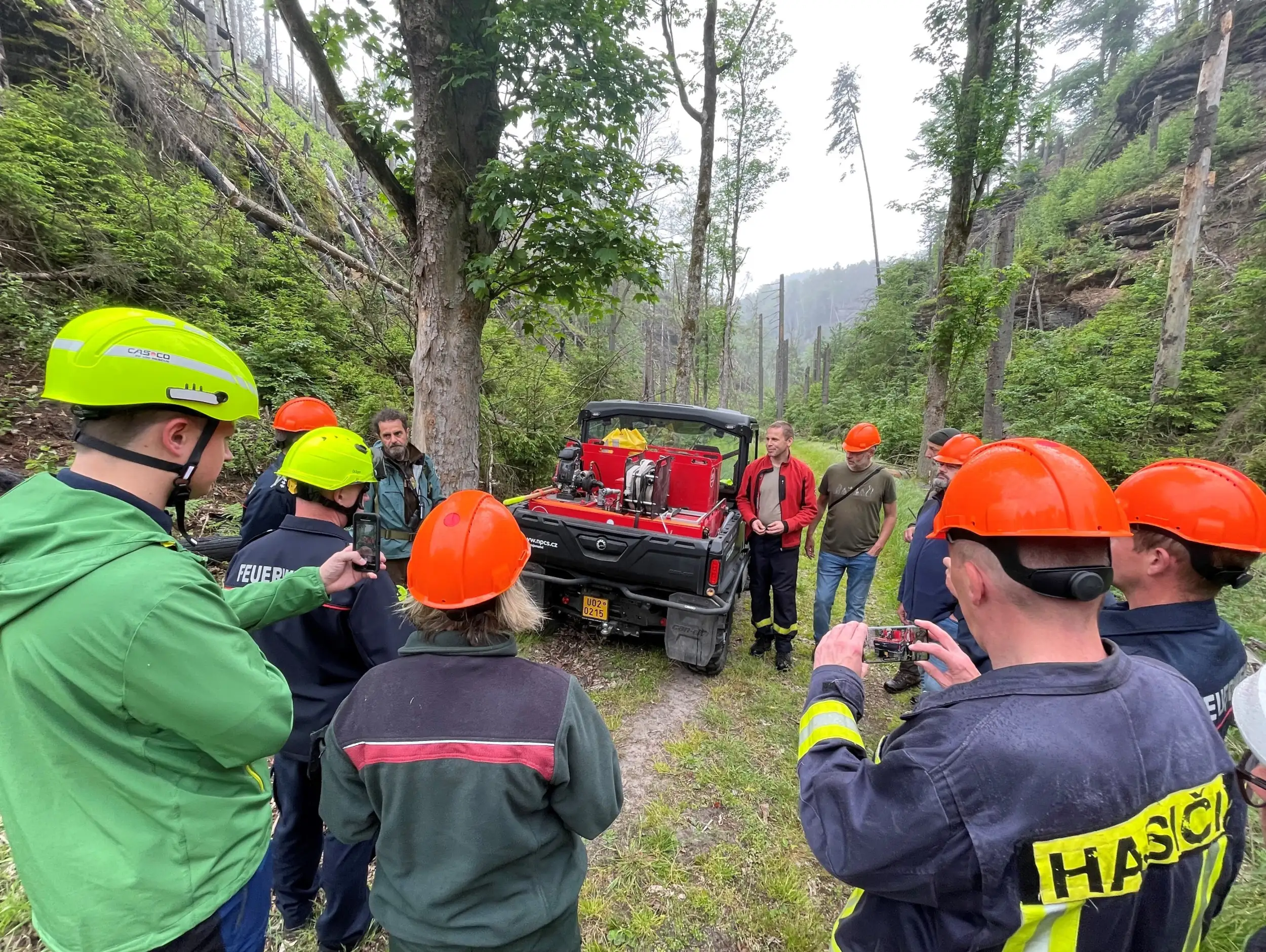 Sächsische Schweiz: Verbesserter Waldbrandschutz Durch Innovative Sensortechnik Von Sachsenforst Sächsische Schweiz: Verbesserter Waldbrandschutz Durch Innovative Sensortechnik Von Sachsenforst