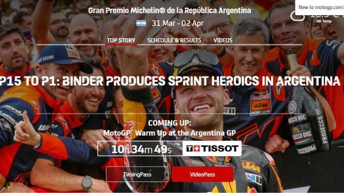 Saksikan Live Streaming MotoGP Argentina 2025: Balapan Dini Hari