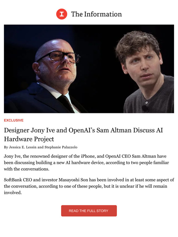 Sam Altman And Jony Ive's Collaboration: An Exclusive Look Sam Altman And Jony Ive's Collaboration: An Exclusive Look