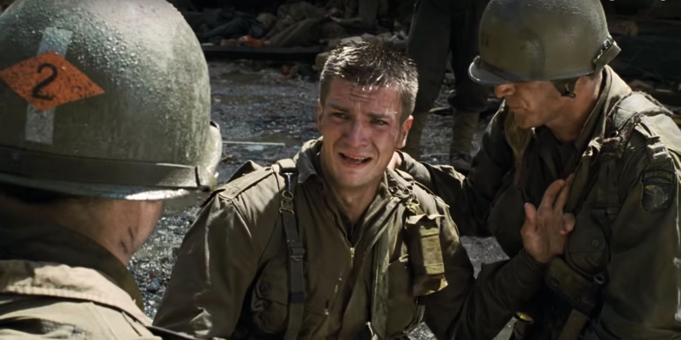Saving Private Ryan: Nathan Fillion's Memorable Performance In A Short Scene Saving Private Ryan: Nathan Fillion's Memorable Performance In A Short Scene