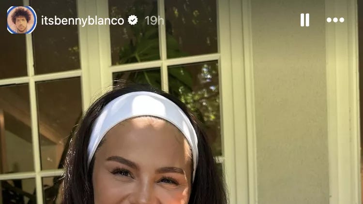 Selena Gomez's Accidental Glimpse Into Private Life With Benny Blanco Selena Gomez's Accidental Glimpse Into Private Life With Benny Blanco
