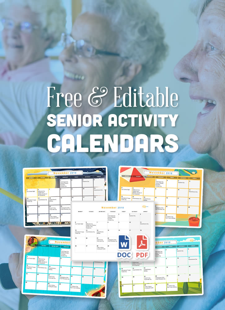 Senior Activities Calendar: Trips, Events & Outings Senior Activities Calendar: Trips, Events & Outings