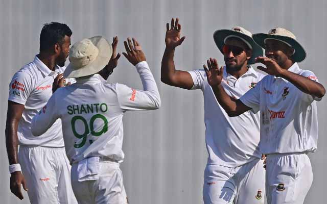 Shanto Leads Bangladesh's Fightback On Rain-Affected Day Shanto Leads Bangladesh's Fightback On Rain-Affected Day