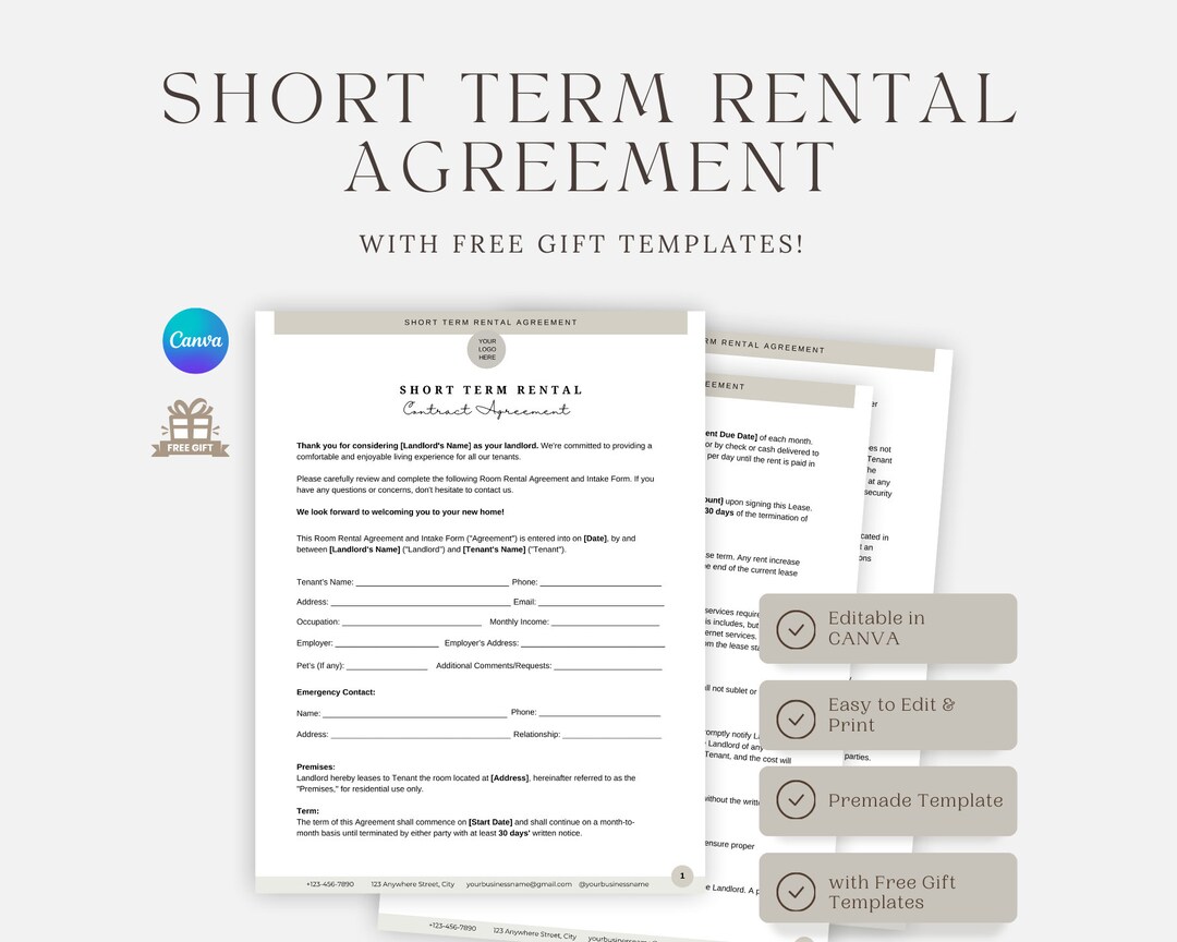 Short-Term Rental Contract Ban: A Possible Reversal Short-Term Rental Contract Ban: A Possible Reversal