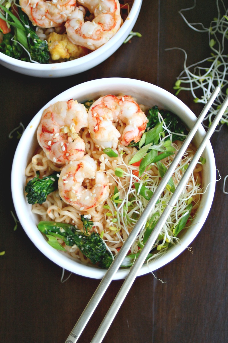 Shrimp Ramen Stir-Fry: A Unique Asian Fusion Dish Shrimp Ramen Stir-Fry: A Unique Asian Fusion Dish