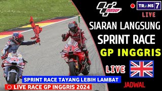 Siaran Langsung MotoGP Inggris 2025: Sprint Race Mulai Pukul 20.00 WIB