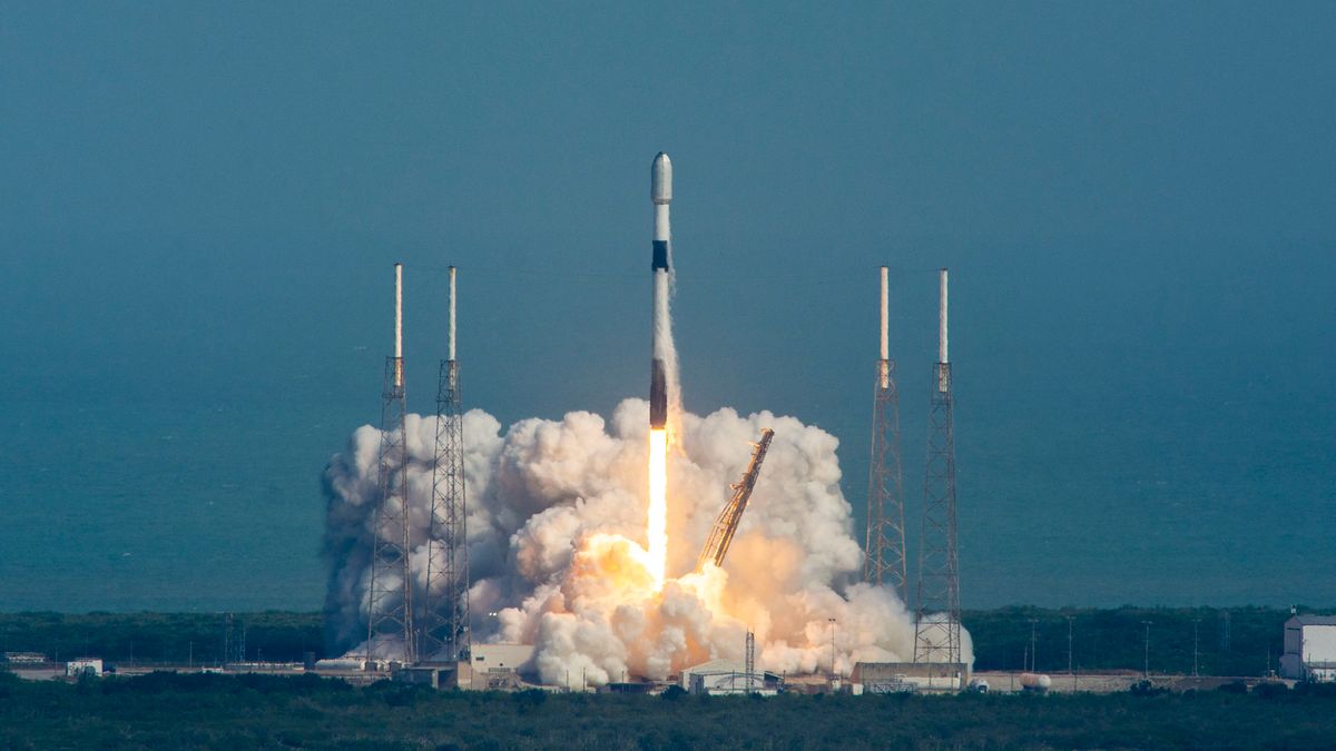 SpaceX Launches 27 Starlink Satellites On Falcon 9 Rocket SpaceX Launches 27 Starlink Satellites On Falcon 9 Rocket