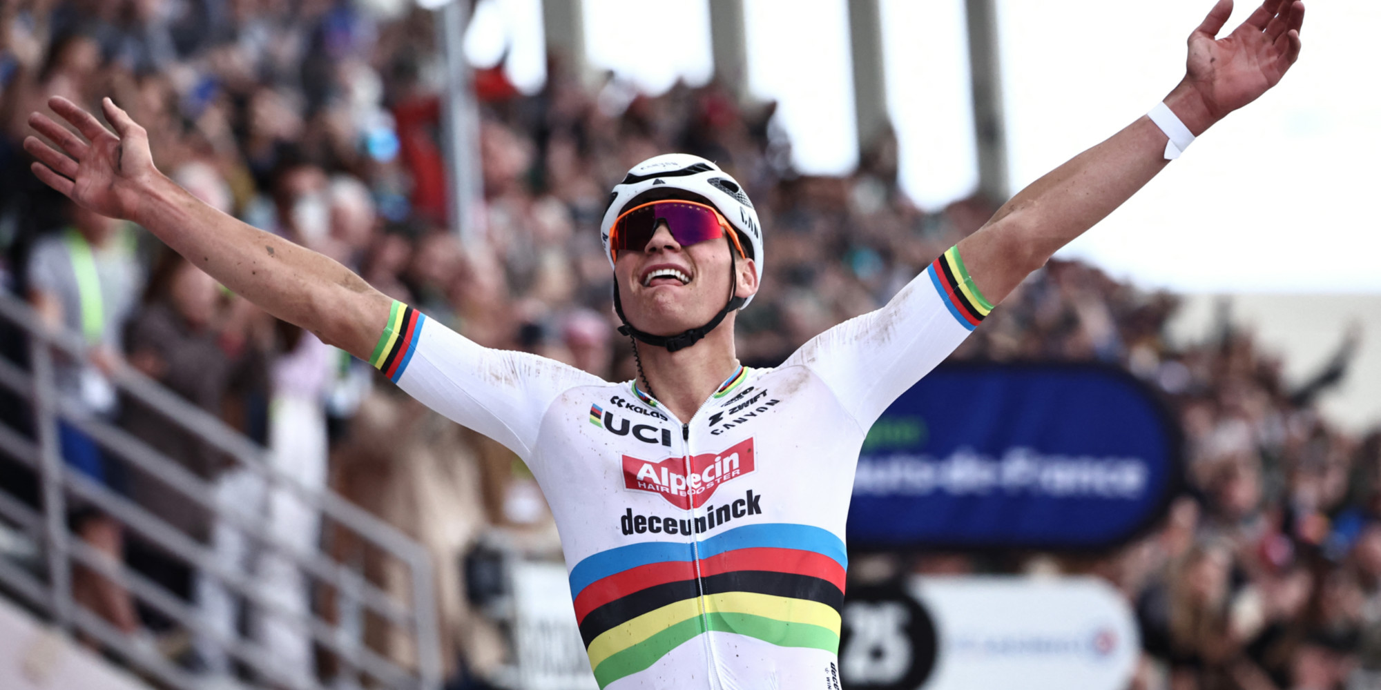 Spectator Involved In Van Der Poel Paris-Roubaix Incident In Custody