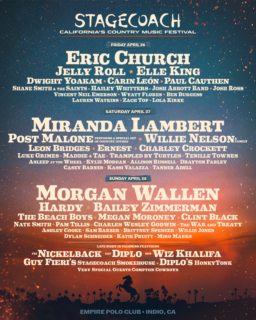 Stagecoach 2025: Country Music, Pop Acts, And Desert Nights Stagecoach 2025: Country Music, Pop Acts, And Desert Nights