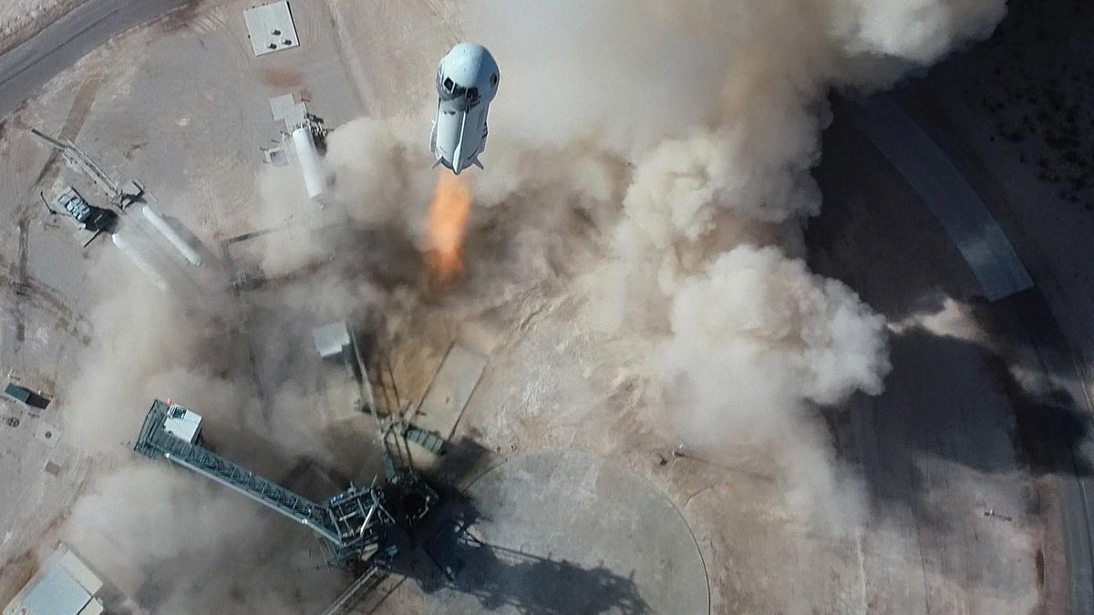 Subystem Issue Forces Blue Origin To Cancel Rocket Launch Subystem Issue Forces Blue Origin To Cancel Rocket Launch