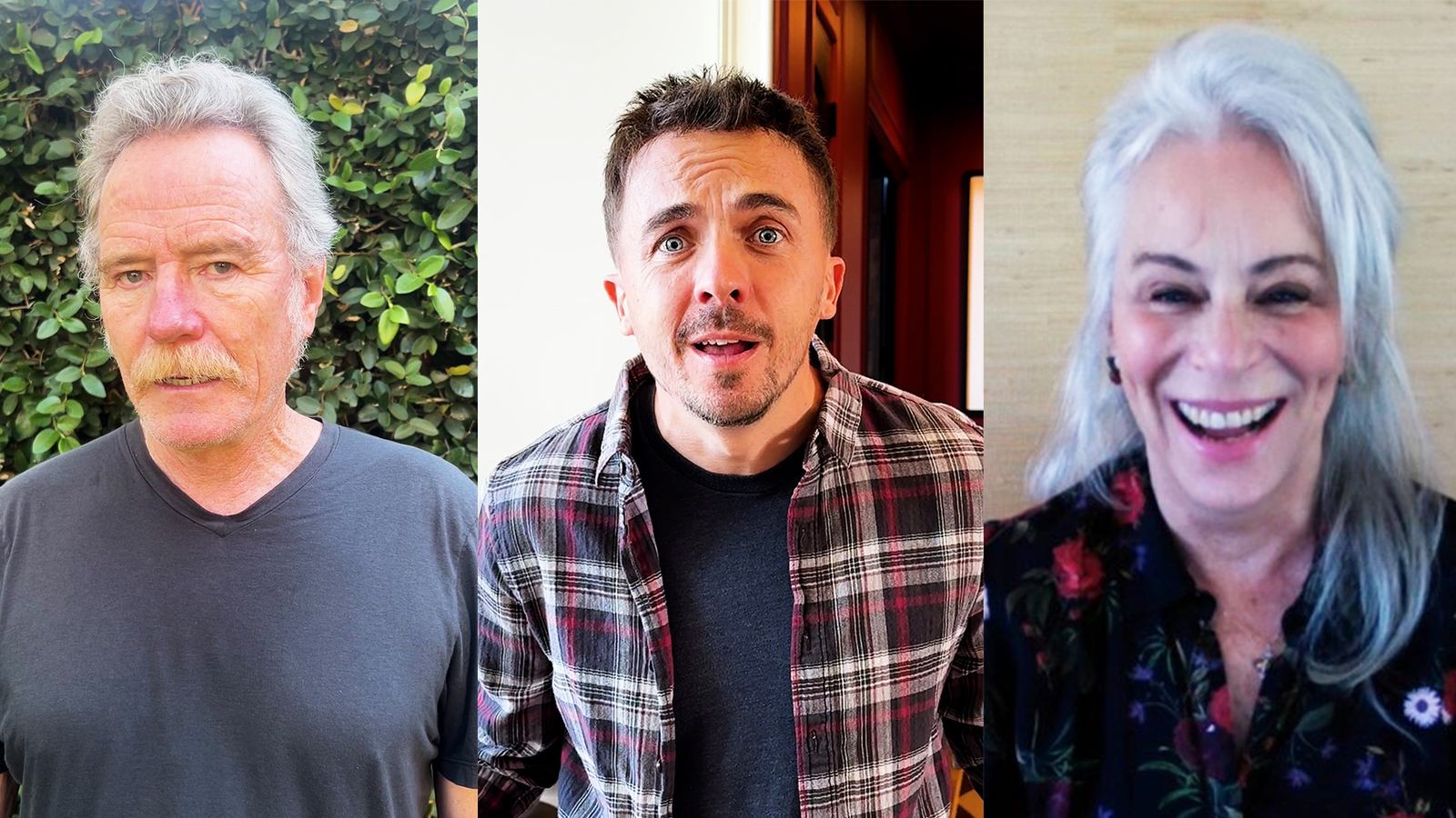 Sweet On-Set Reunion: Frankie Muniz, Bryan Cranston, And Jane Kaczmarek Reunite For Malcolm In The Middle Reboot