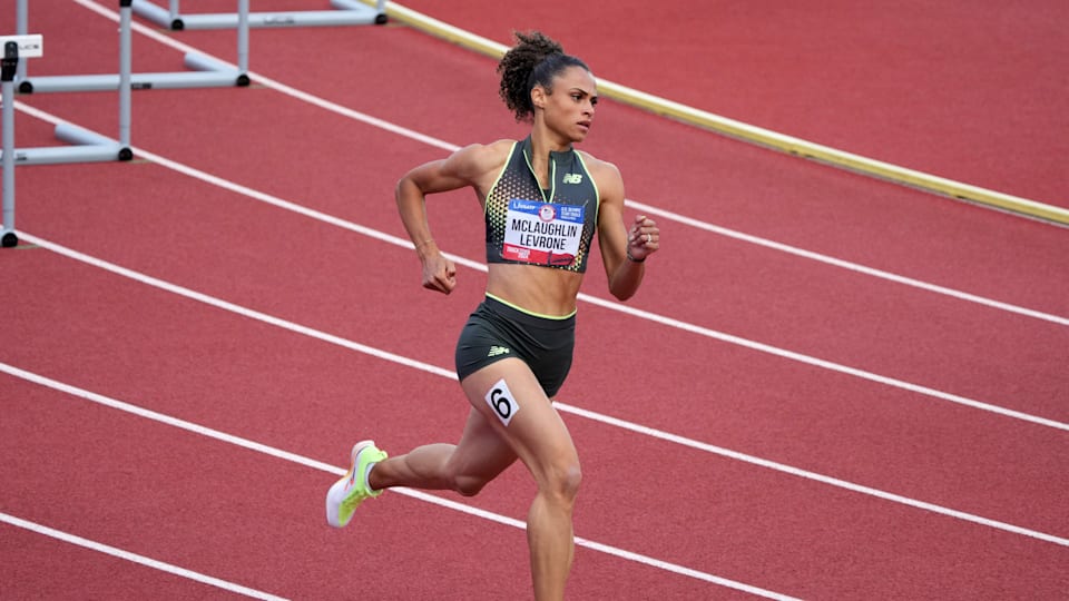 Sydney McLaughlin-Levrone Sets New 400m Hurdle World Lead At Miami Grand Slam Sydney McLaughlin-Levrone Sets New 400m Hurdle World Lead At Miami Grand Slam