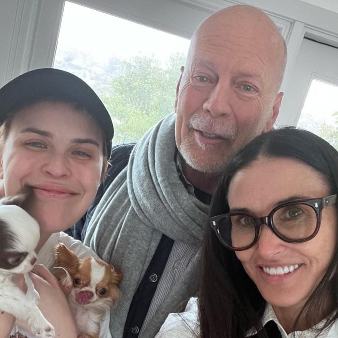 Tallulah Willis' Rare Comments On Ex-Stepdad Ashton Kutcher Tallulah Willis' Rare Comments On Ex-Stepdad Ashton Kutcher