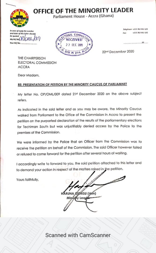Techiman South Parliamentary Election Petition: Court's Decision Techiman South Parliamentary Election Petition: Court's Decision