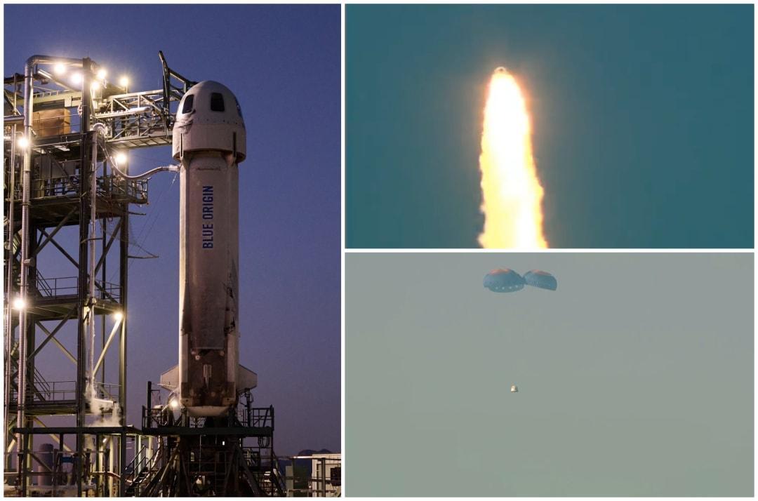 Technical Glitch Cancels Blue Origin's Rocket Launch Attempt Technical Glitch Cancels Blue Origin's Rocket Launch Attempt