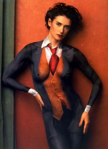 The Enduring Impact Of Demi Moore's 1991 Body Paint Photoshoot The Enduring Impact Of Demi Moore's 1991 Body Paint Photoshoot