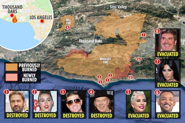 The Impact Of The LA Palisades Fires: A List Of Celebrity Home Losses The Impact Of The LA Palisades Fires: A List Of Celebrity Home Losses