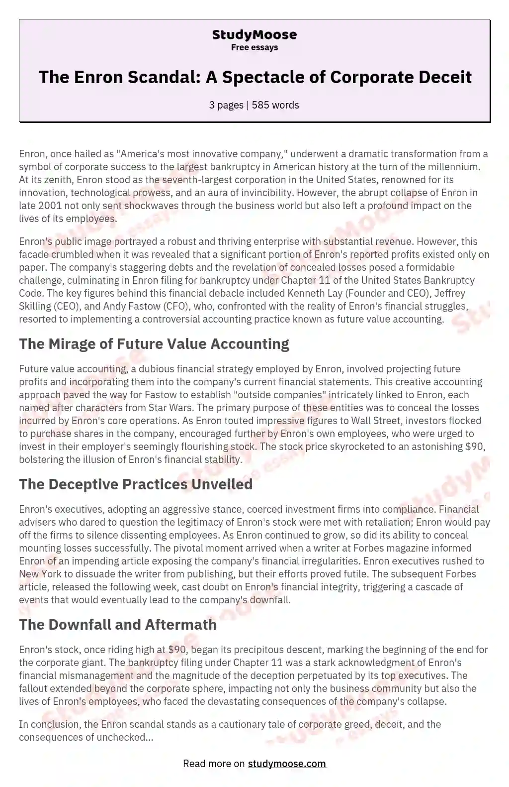 The Thames Water Executive Bonus Scandal: A Case Study In Corporate Governance The Thames Water Executive Bonus Scandal: A Case Study In Corporate Governance