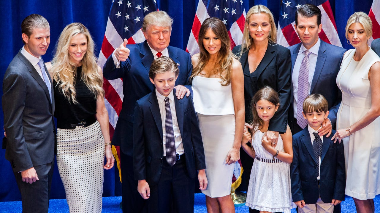 The Trump Family Tree: A New Addition With Tiffany And Michael's Son The Trump Family Tree: A New Addition With Tiffany And Michael's Son