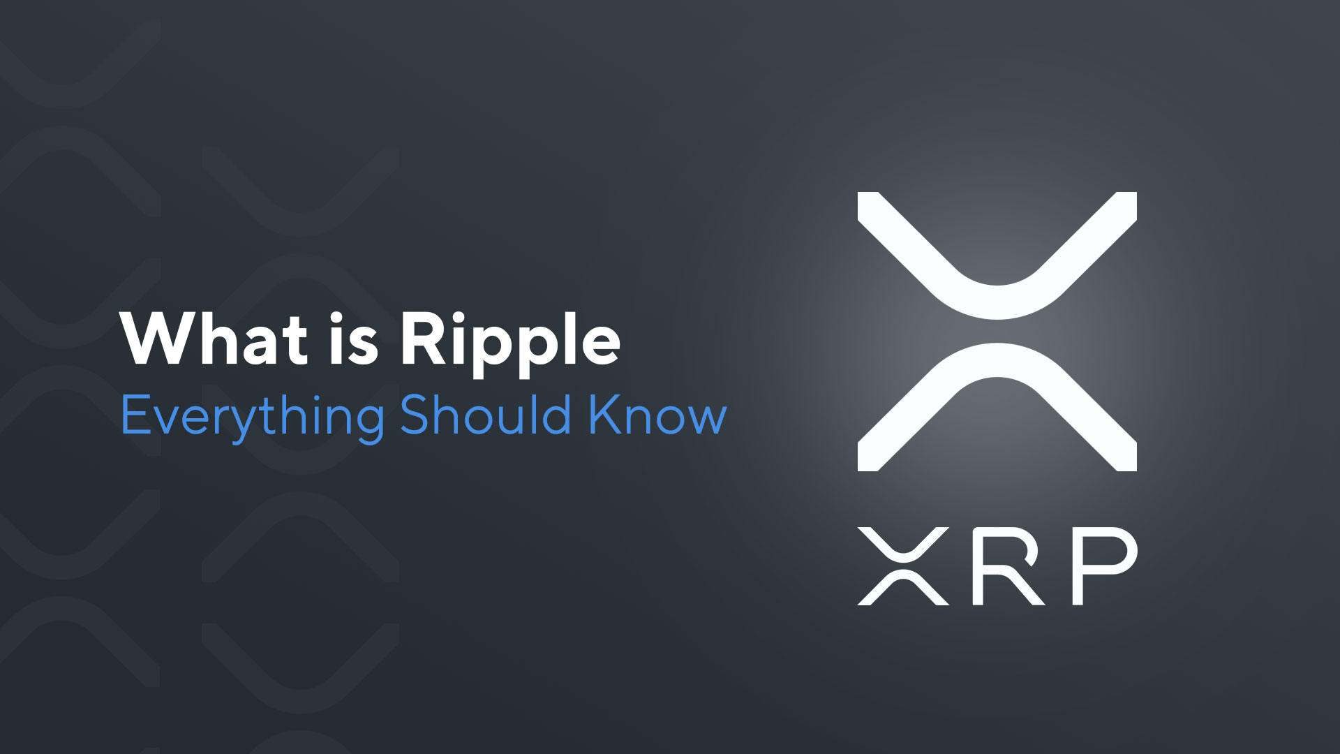 The Ultimate Guide To XRP: Everything You Need To Know The Ultimate Guide To XRP: Everything You Need To Know