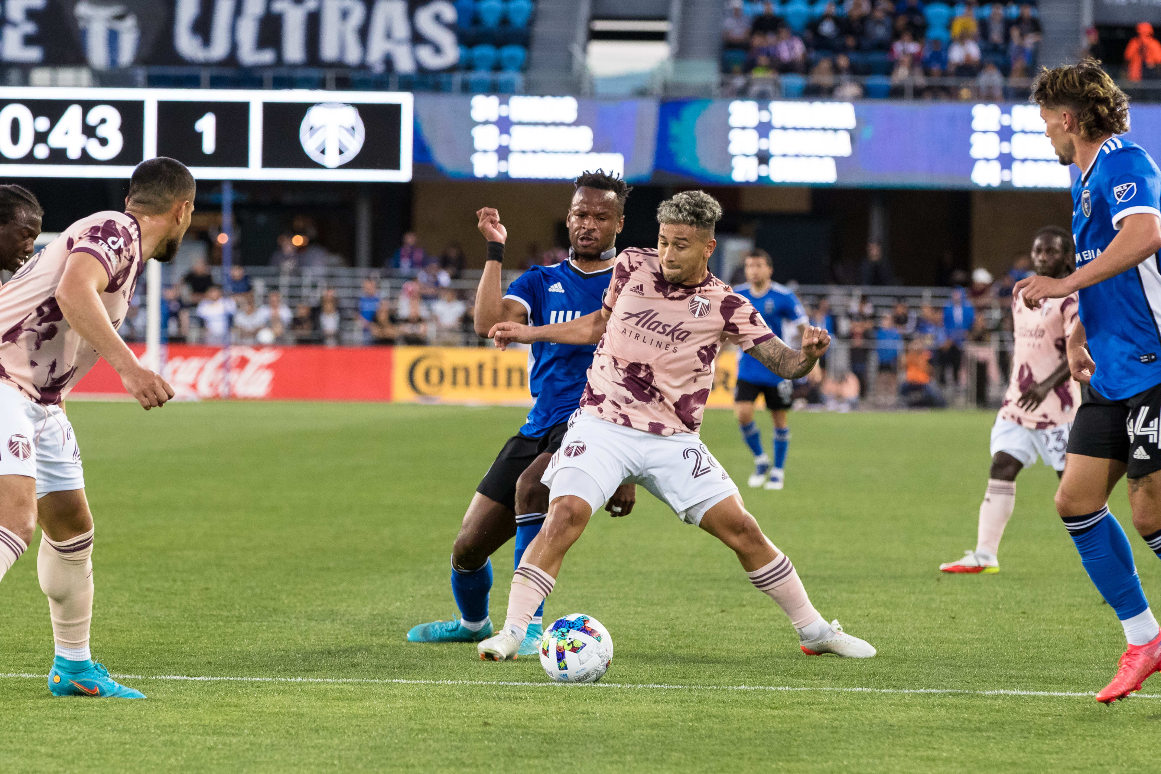 Timbers' 7-Game Unbeaten Streak Ends Against San Jose Timbers' 7-Game Unbeaten Streak Ends Against San Jose