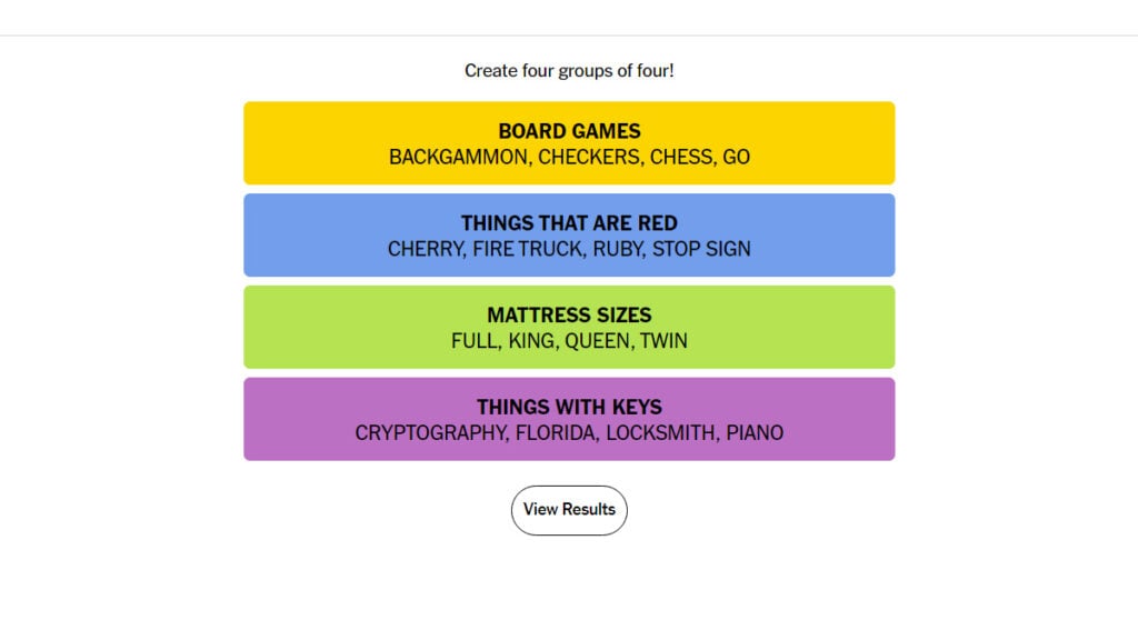Today's NYT Connections Answers (May 8, #697): Helpful Hints Included Today's NYT Connections Answers (May 8, #697): Helpful Hints Included