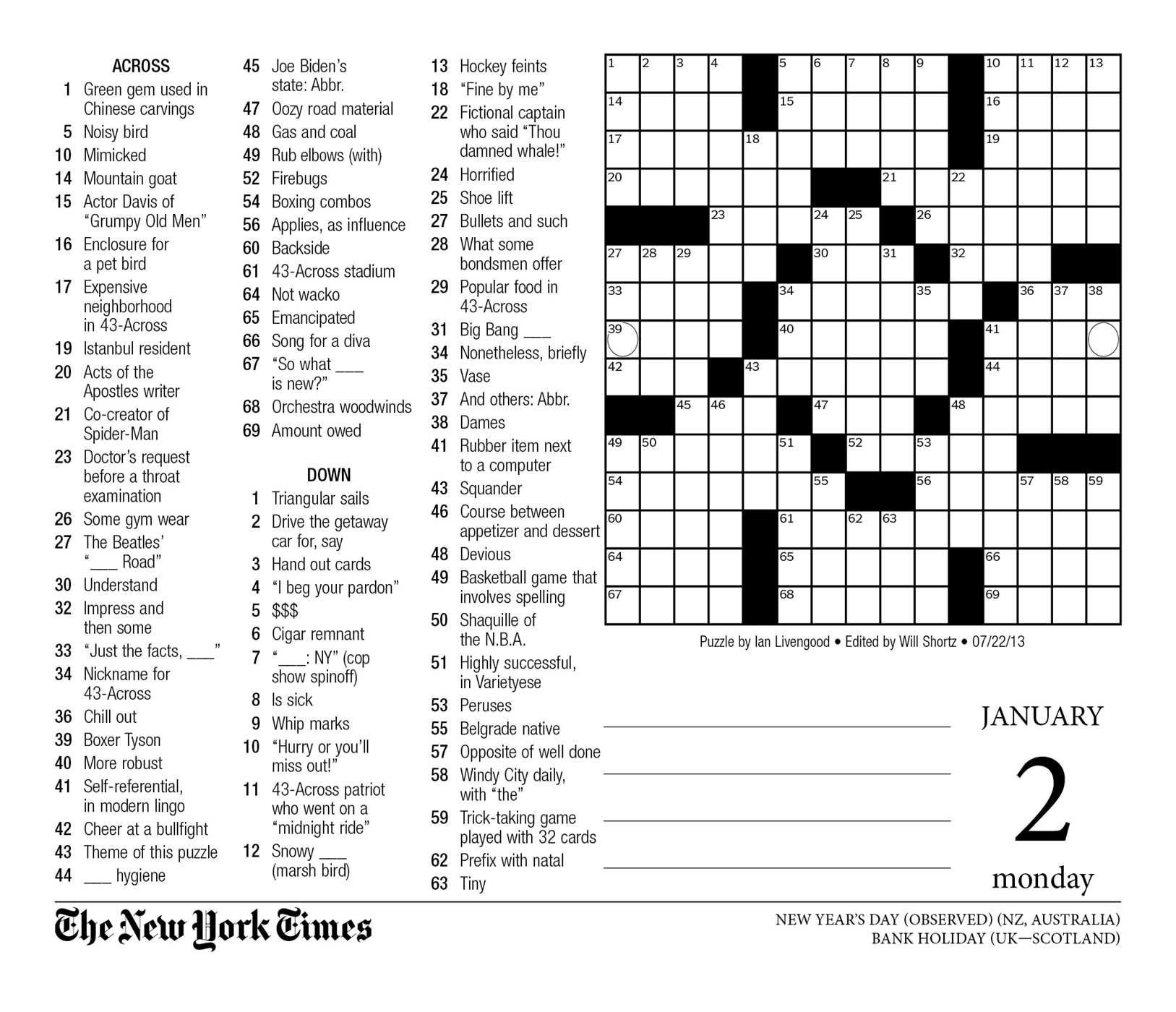 Today's NYT Mini Crossword: Hints And Solutions (February 26, 2025) Today's NYT Mini Crossword: Hints And Solutions (February 26, 2025)