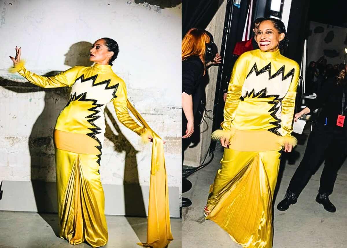 Tracee Ellis Ross' Dazzling Runway Return Tracee Ellis Ross' Dazzling Runway Return