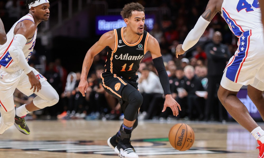 Trae Young Sets New Mark In Hawks' Win Against Sixers Trae Young Sets New Mark In Hawks' Win Against Sixers