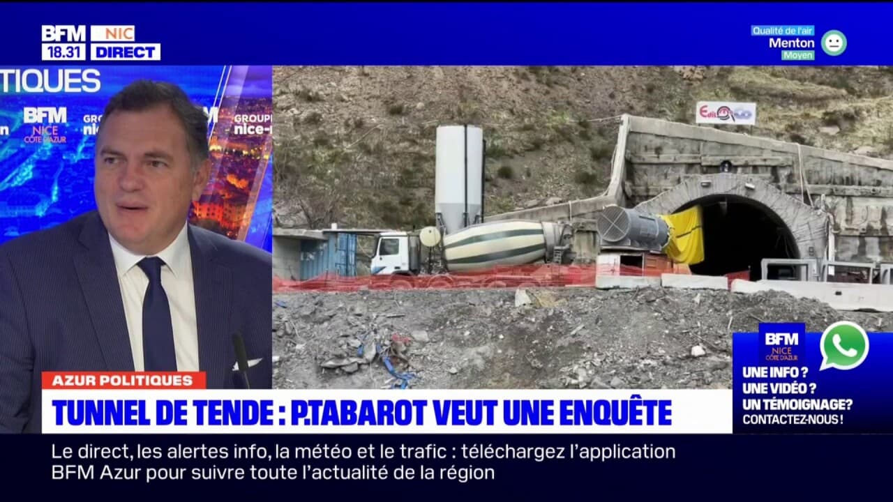 Tunnel De Tende : Ouverture Prévue En Juin Selon Le Ministre Tabarot
