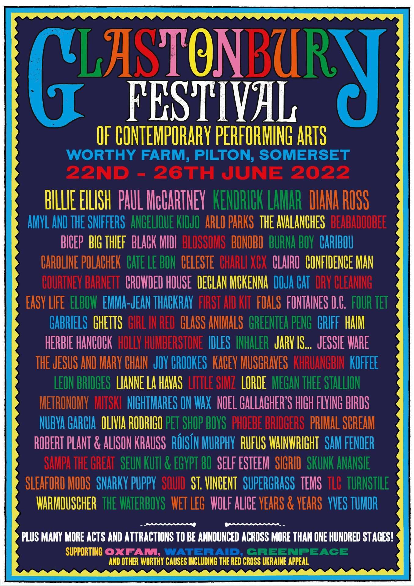 UK Glastonbury Festival: The 1975 & Olivia Rodrigo Lead The Lineup UK Glastonbury Festival: The 1975 & Olivia Rodrigo Lead The Lineup
