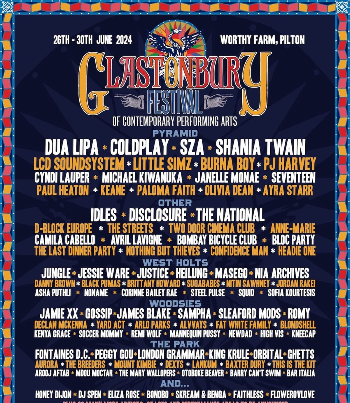 Unconfirmed Glastonbury Lineup: US Band's Social Media Post Creates Frenzy Unconfirmed Glastonbury Lineup: US Band's Social Media Post Creates Frenzy