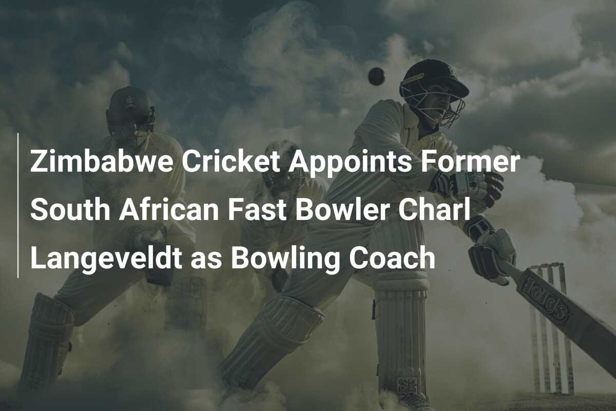 Unexpected Ranking Success For Zimbabwe's Fast Bowler Unexpected Ranking Success For Zimbabwe's Fast Bowler