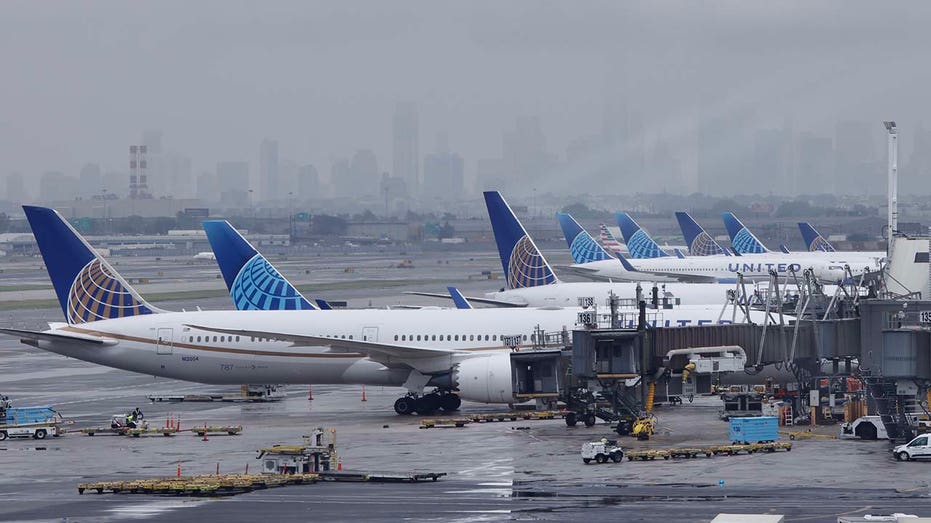 United Airlines Flights Cancelled At Newark Airport Following FAA Staffing Issue United Airlines Flights Cancelled At Newark Airport Following FAA Staffing Issue