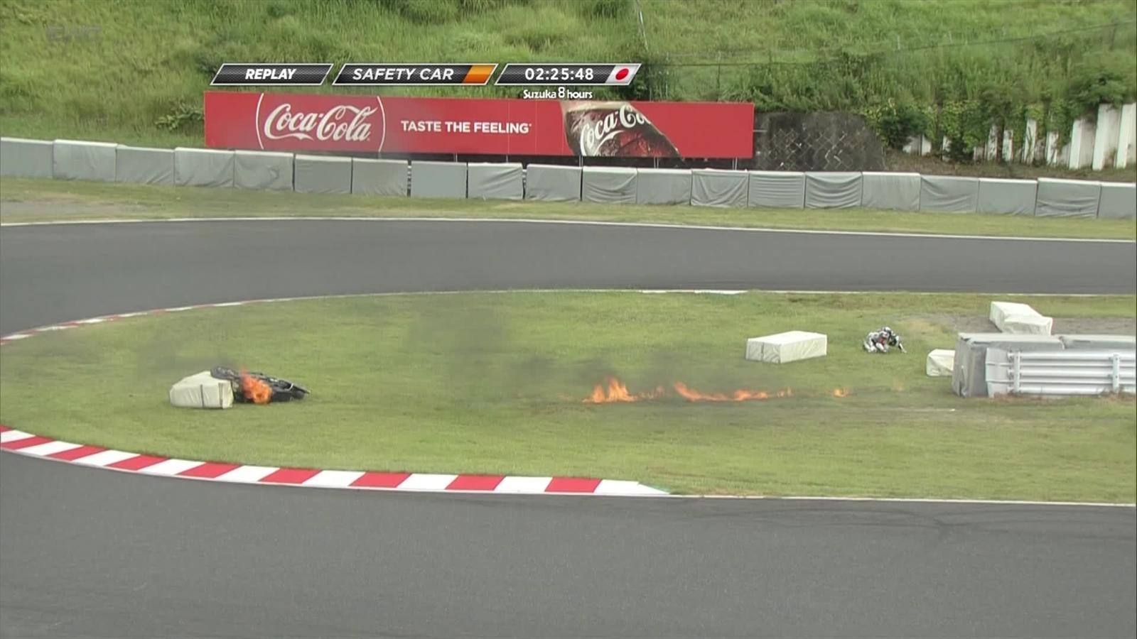 Update On Luca Marini's Condition Following Suzuka 8 Hours Crash
