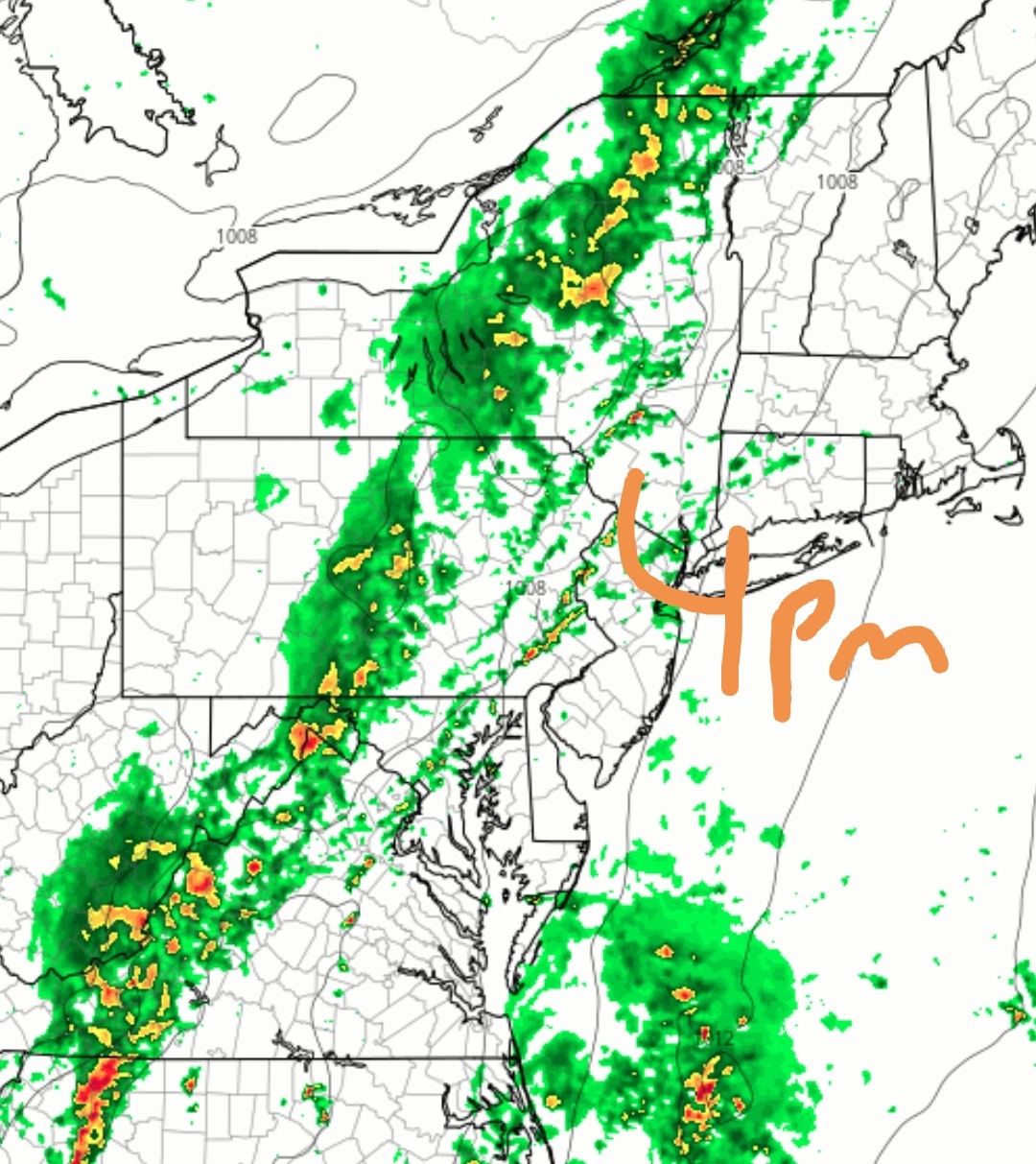 Updated Rain Forecast: Precise Timing Of Showers Updated Rain Forecast: Precise Timing Of Showers