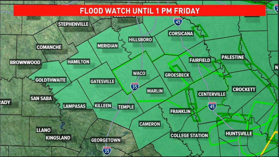 Urgent Flash Flood Warning Issued For Parts Of North-Central Texas Urgent Flash Flood Warning Issued For Parts Of North-Central Texas