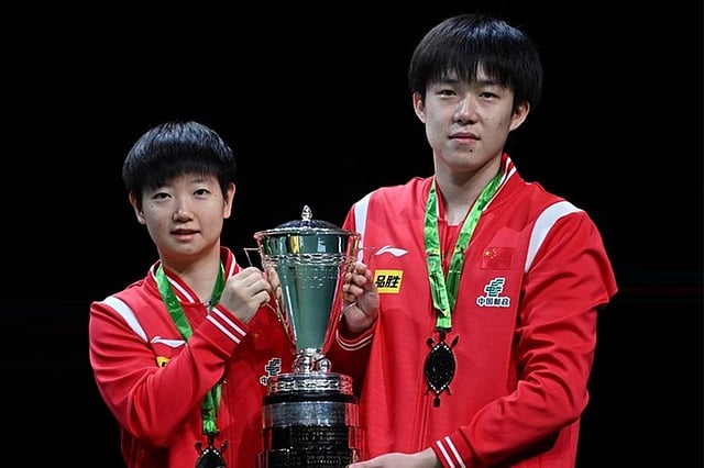 Wang/Sun Dominate Mixed Doubles At Table Tennis World Championships Again