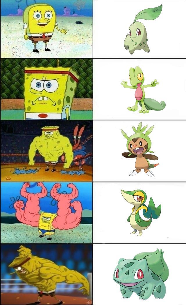 Which Grass Starter Pokémon Is Best For You? A Ranked List Which Grass Starter Pokémon Is Best For You? A Ranked List