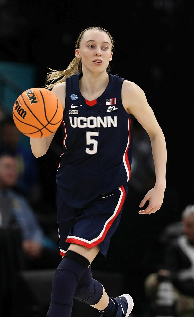 WNBA Star Paige Bueckers Wants A Mavericks Player At A Wings Game WNBA Star Paige Bueckers Wants A Mavericks Player At A Wings Game