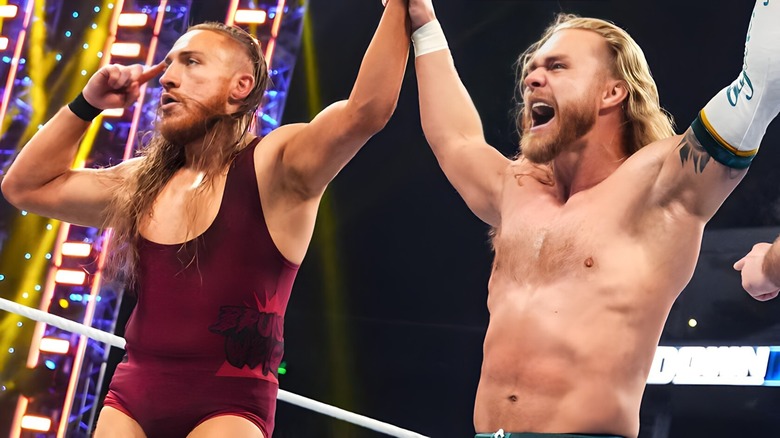 WWE Raw: Tyler Bate And Pete Dunne Reunite WWE Raw: Tyler Bate And Pete Dunne Reunite
