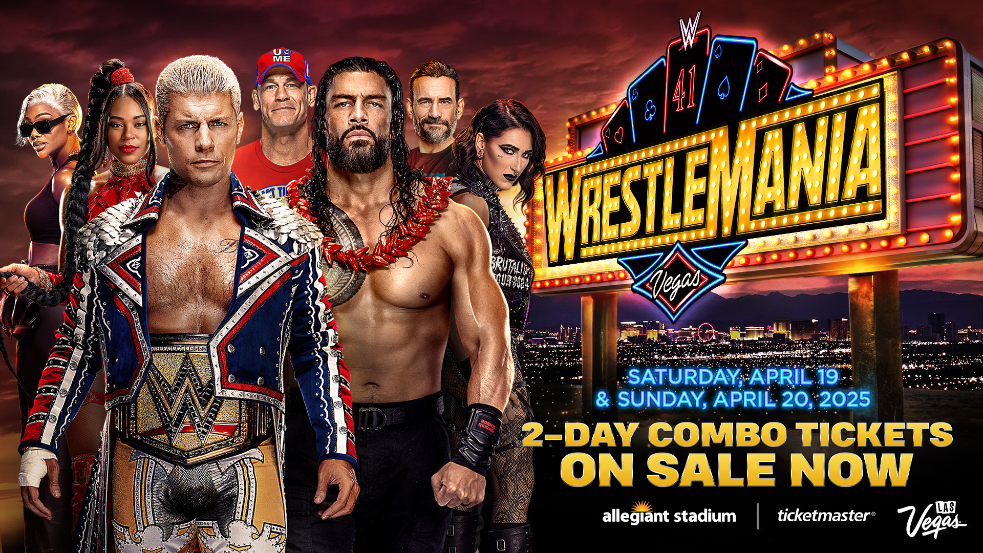 WWE WrestleMania 41: Golden Belts & Memorial Day Weekend Ticket Sales WWE WrestleMania 41: Golden Belts & Memorial Day Weekend Ticket Sales