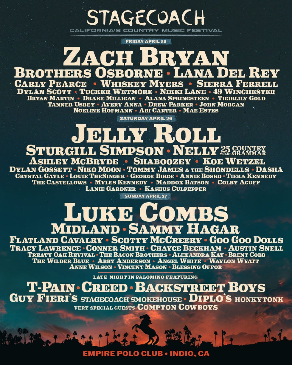 Your Guide To Stagecoach 2025: Country Roots, Pop Surprises, And Desert Nights Your Guide To Stagecoach 2025: Country Roots, Pop Surprises, And Desert Nights